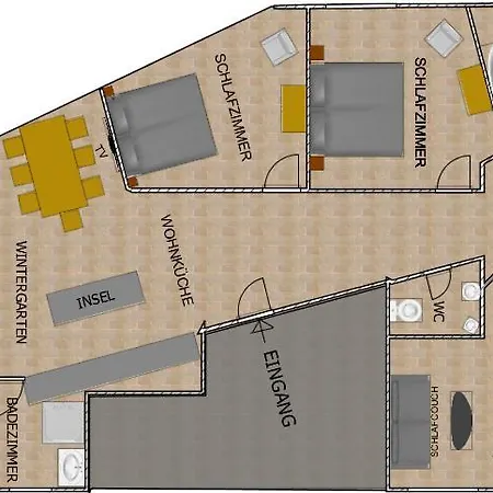 公寓 Alpindesign 考恩台尔